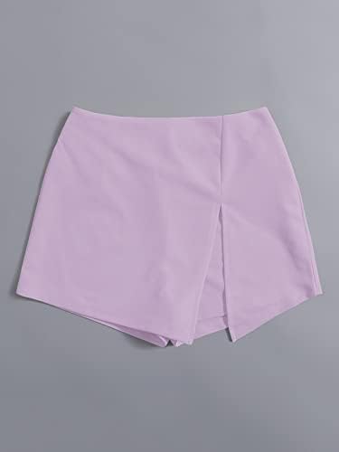 מכנסיים קצרים לנשים מכנסיים קצרים לנשים מותניים אלסטיים מפוצלים מכנסיים קצרים