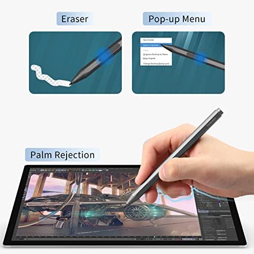 עט למשטח - עט חרט עבור Microsoft Surface Pro 9/8/x/7/6/5/4/3/Surface 3/Go/Go 2/Go 3/ספר/מחשב נייד/סטודיו - עיפרון