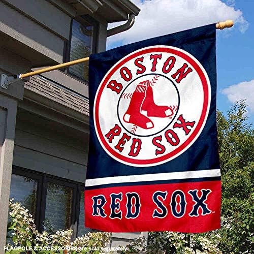 בוסטון רד סוקס שני צדדי דגל הבית