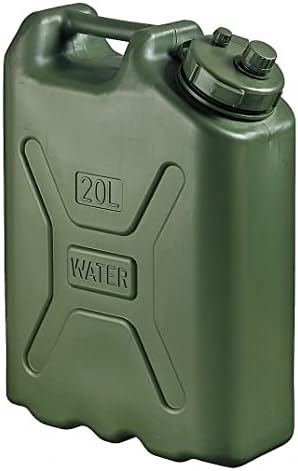 זורו בחר מיכל מים שרביט, מיכל מים צבאיים, 5 גל, ירוק