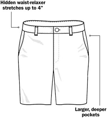 מפרץ הארבור מאת DXL Big Big and גבוה-רלקסר מכנסיים קצרים קפלים