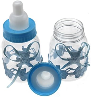סוחרי מיקרו 24 יחידות קופיות קנדי ​​בקבוקים הניתנים למילוי בקבוקי מקלחת לתינוקות טבילה בקבוק ממתקים