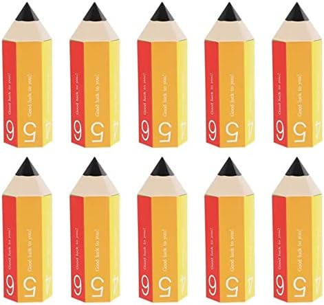 MADINE KIDS SNACKS מתנות לתינוקות 10 יחידות עיפרון בצורת ממתקים קופסה מצוירת קופסאות קריקטורה