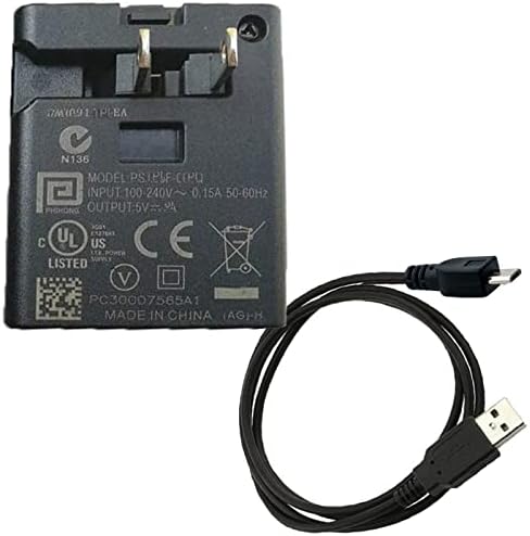 Upbright 5V AC/DC מתאם+מיקרו USB טעינה כבל תואם ל- XENEO X21 נייד חיצוני חיצוני Bluetooth רמקול