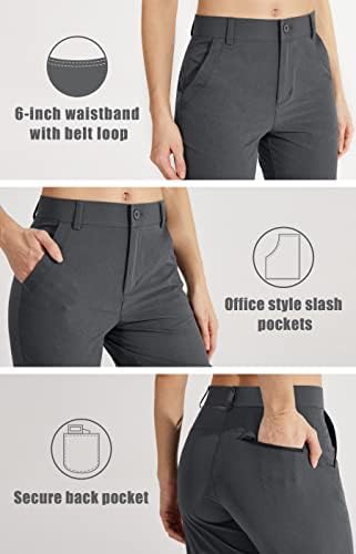 מכנסי גולף לנשים ליבין מכנסיים קלים מכנסיים משרדים מזדמנים מכנסיים עסקיים