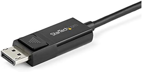 Startech.com 6ft USB C לתצוגה 1.2 כבל 4K 60Hz - DP דו -כיווני ל- USB -C או USB -C ל- DP כבל מתאם