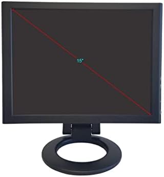 Viewera V158HB TFT-LCD צג אבטחה, 15 , 1024x768 רזולוציה מקסימאלית, טיפול נגד גלגול, 15 סיכות D-Sub,