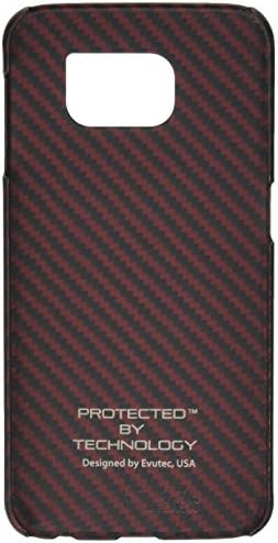 מארז הנשיאה של Evutec BrandNameInternal עבור Samsung Galaxy S6 - אריזות קמעונאיות - קוזאן - שחור/אדום