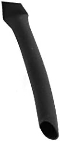 חום דריי חום מתכווץ צינור צינור שרוול גלישת חוט שרוול 15 מטר באורך 2 ממ דה פנימי שחור (מניקוטו