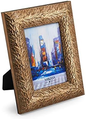 מסגרת תמונה מפלסטיק של מיקאסה, 4x6 אינץ ', זהב