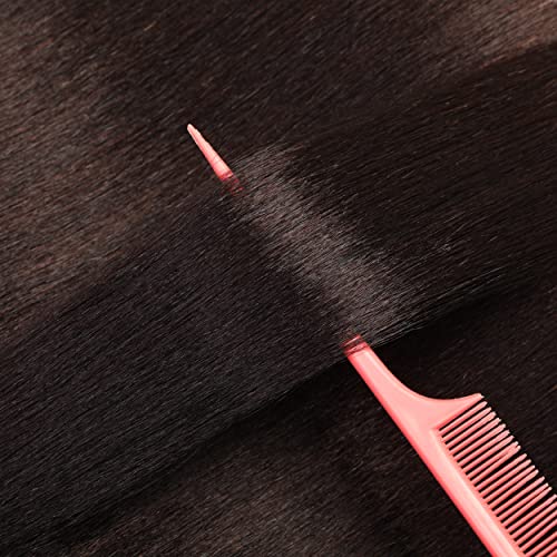פוטאי אמיתי שיער טבעי הילה הרחבות חום 18 אינץ מתכוונן סרט ישר פאה נסתרת למשוך חוט עם קליפ