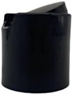 חוות טבעיות 4 גרם כובעי דיסק שחור פלסטיק סגול בקבוקי -12 חבילה של מכסה דיסק ריק במכלים ניתנים