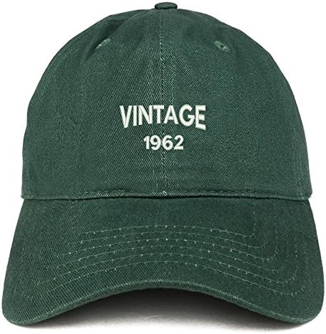טרנדי הלבשה חנות קטן בציר 1962 רקום 61 יום הולדת מתכוונן כותנה כובע