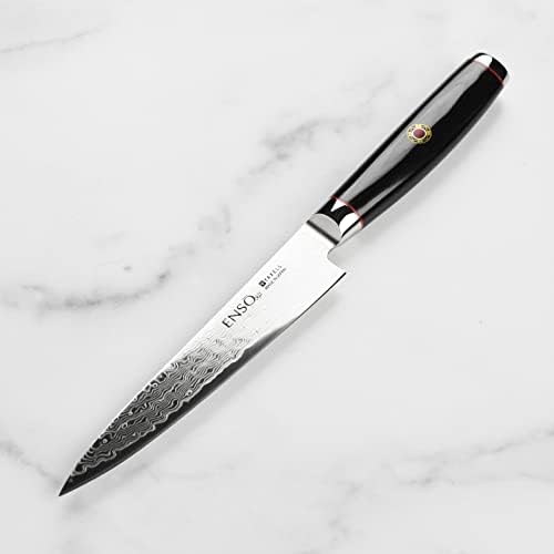 אנסו 2 סכין שירות-תוצרת יפן-101 שכבה נירוסטה דמשק, 6