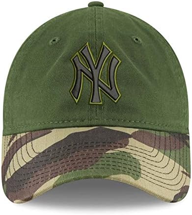 עידן חדש אותנטי בלעדי ניו יורק יאנקיז 9 עשרים / השחקן הטוב ביותר / 9 ארבעים אבא כובע כובע מתכוונן כובע