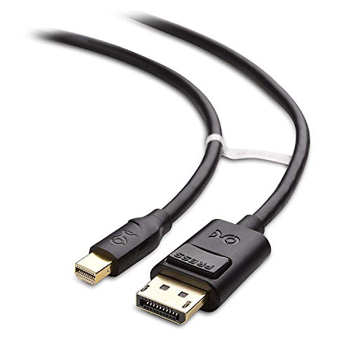 ענייני כבלים 4K מיני תצוגה לתצוגה לכבל DisplayPort בשחור 3 רגל - 4K 60 הרץ, 2K 144Hz תמיכה במוניטור