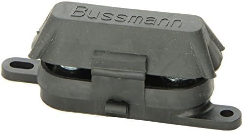 Butsmann HMEG נתיך בלוק/מחזיק עם כיסוי לזרמי AMG - 500A, 8 AWG ל- 1/0 AWG, 1 חבילה