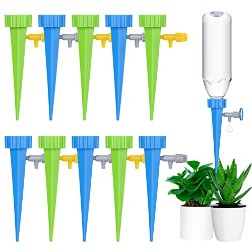 Yulaiyoen 10 חבילות צמח השקיה עצמית מכשירי דוקר