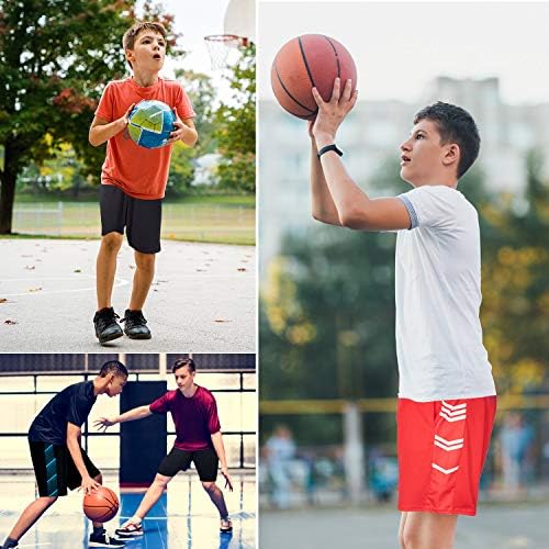 אנרגיה גבוהה בני ספורט מכנסיים קצרים עם כיסים עבור כדורסל, כושר, וספורט, דריפט בכושר ללבוש, בני