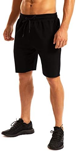 אימון חדר כושר של Ouber's גברים 7 '' מכנסיים מזיעה קצרים פיתוח גוף אימוני ריצה מכנסיים קצרים