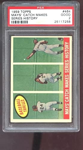 1959 TOPPS 464 WILLIE MAY