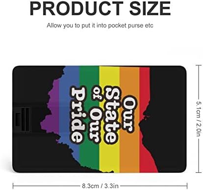 כונן גאווה הומוסקסואלי אוהיו USB 2.0 32G & 64G כרטיס מקל זיכרון נייד למחשב/מחשב נייד