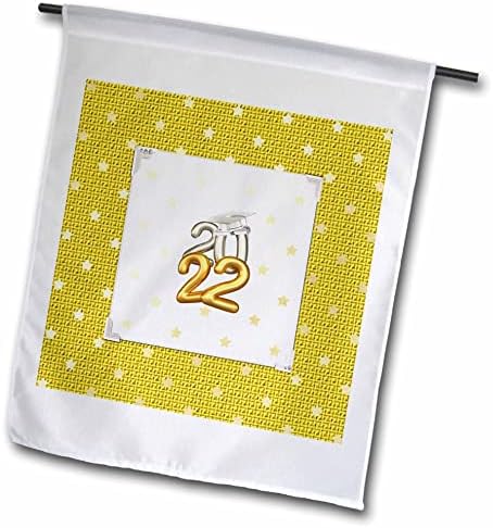 תמונת 3 של 2022 מספרי בלונים, כובע ותעודה, עיצוב כוכבים, זהב - דגלים