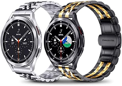 ZPJPPLX 2 חבילה של 20 ממ תואמת עם סמסונג גלקסי שעון 5 & Watch 5 Pro Band/Galaxy Watch 3 41 ממ/Galaxy Watch
