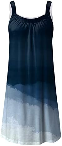 מיני שמלת קיץ לנשים קפלים טנק שמלת צוות צוואר חוף כיסוי עד 2023 קיץ שמלת חולצת טי שמלות בוהו פרחוני נדנדה שמלה