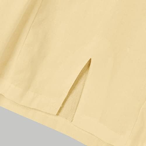 חולצות T של שרירי גברים - חולצות טורניק - צבע רגיל שרוול גליל מזדמן שרוול צוואר היפי חולצות חולצות חולצות