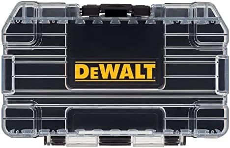 ארגז הכלים של Dewaltcase Dewaltcase, לחלקים קטנים מפלסטיק, מארגן תאי 1, תפס קליפ לסגירה מאובטחת