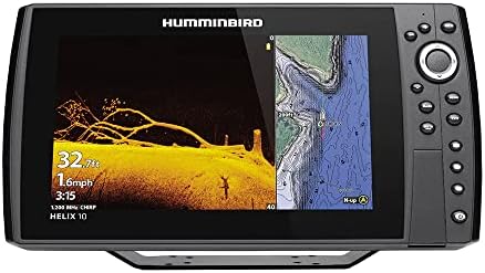 Humminbird 411410-1 Helix 10 Chirp Mega di+ GPS G4N Finder Finder