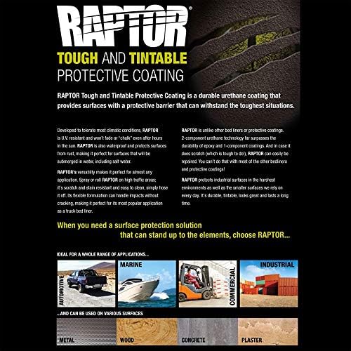 חנות בהתאמה אישית u-pol raptor שחור אורתן ספריי-און-און מיטה אניה 8 ערכת ליטר ואקדח ריסוס מעיל מותאם אישית