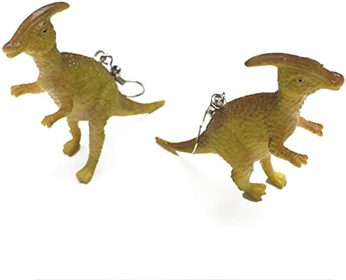 חמוד שרף דינוזאור בעלי חיים זרוק להתנדנד עגילי פאנק מסיבת מגניב עגילים לנשים ילדה צבעוני מצחיק תכשיטי מתנה