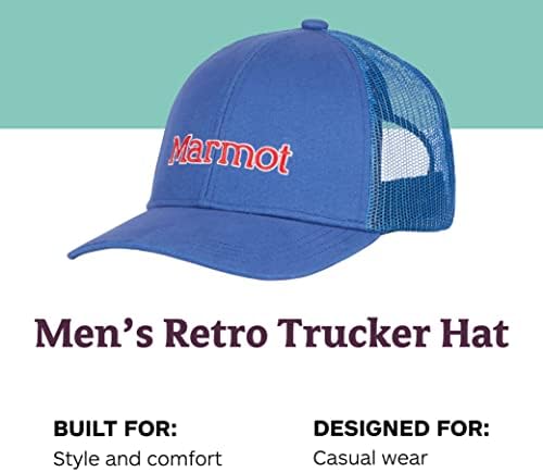 כובע משאיות רטרו של Marmot גברים