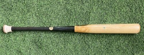Ozzie Albies Atlanta Braves משחק השתמש ב- Bat 2021 Postese