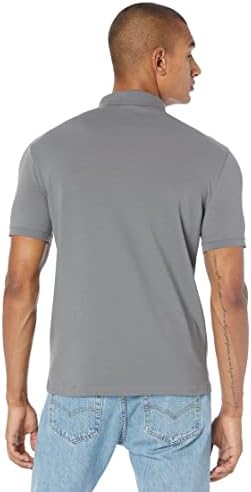 חולצת פולו בצבע גברים של בוס עם טלאי לוגו