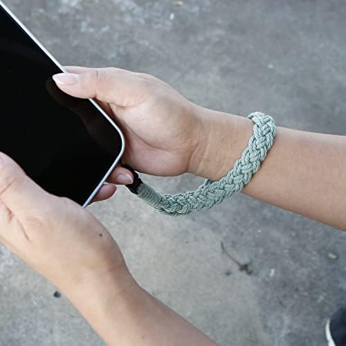 2020 אוניברסלי טלפון סלולרי יד סטארפ כותנה חבל ארוג רצועת יד בעבודת יד נייד טלפון שרשרת עבור נשים בנות