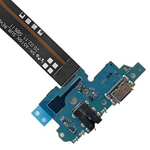 HQB-STAR מטען USB מטען טעינה מחבר עגינה מחבר C סוג Flex Flex החלפת כבלים לסמסונג גלקסי A51 5G SM-A516U A516U