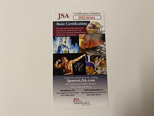 הפטריוטס של ניו אינגלנד ג'ארט סטידהאם חתום על חתימה 8x10 צילום JSA