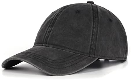גדול ענקיות שטף ג 'ינס בייסבול כובע, גדול פיגמנט צבוע אבא כובע, נמוך פרופיל ספורט כובע לראשים גדולים