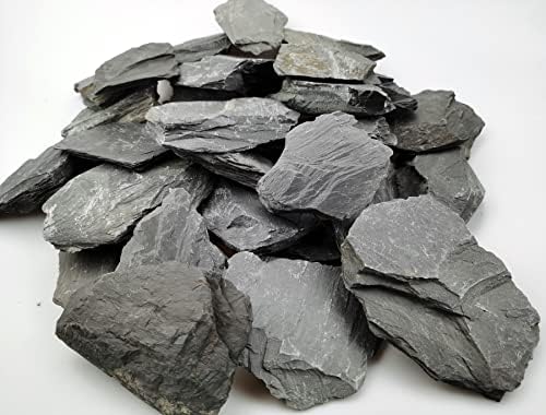 וולוסימי סלעי צפחה טבעיים 5 עד 7 אינץ ' אבן ניטרלית סלעים מושלמים לאקווריומים, דגם גינון,קישוט טנקים,מארזי