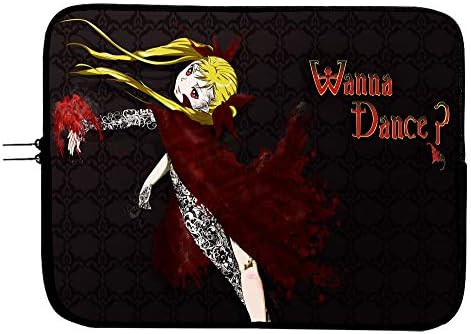ריקוד בציפוד Vampire Anime Anime שקית שרוול נייד טאבלט 13 אינץ