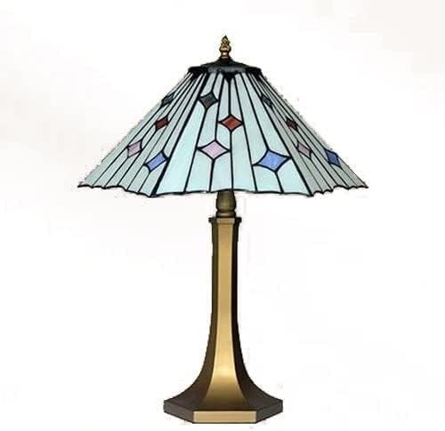 LED ליד מיטה שולחן מנורת E27 ויטראז 'מעוצב מנורת שולחן זכוכית רטרו תקציר מופשט אור יצירתי עתיק סגסוגת