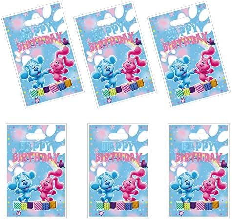 30 חבילות בלוז רמזים חמוד מסיבת מתנת שקיות סוכריות שקיות כחול יום הולדת ספקי צד ילדי של סוכריות