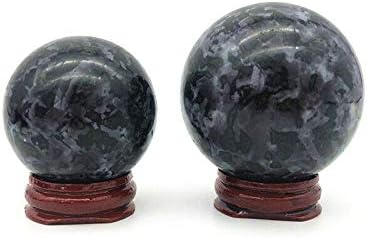 SUWEILE JJST 1PC כדור גברו טבעי כדור קוורץ שחור כדורי קריסטל כדורים מינרלים ריפוי מתנה עיצוב אבנים