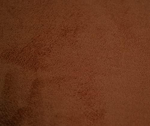 חום כהה מיקרוסואד דלוקס קצף מגובה בד כותרת עבור פנים המכונית שוקולד מיקרו זמש גג פאנל בטנה-108 איקס 60