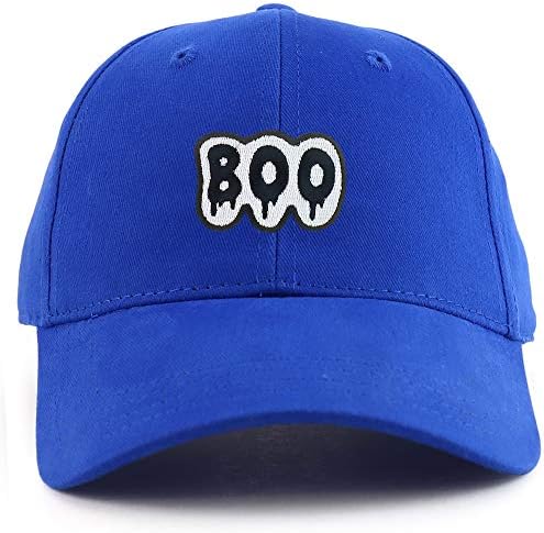 CRAMILCREW BOO PATCH גודל נוער מוברש כותנה מובנית כובע בייסבול