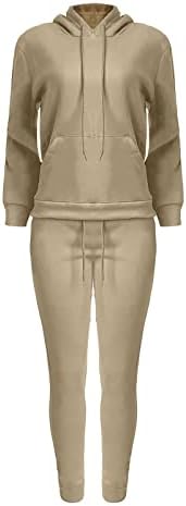 חליפות הזיעה של ג'יאלו לנשים סט 2 תלבושות ריצה קוגיות אופנה סווטשירט סווטשירט סווטשירט מכנסי טרניקטור