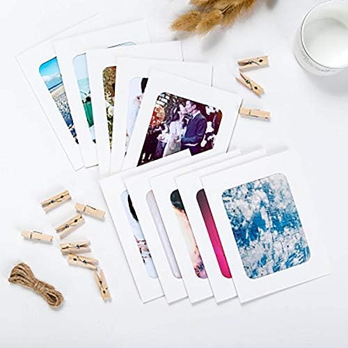 מסגרת חבל קליפ קליפ קליפ מיתרים נייר DIY 10 יחידים אלבום מלאכה תמונות תלייה סטים הביתה קישוטי המסיבה